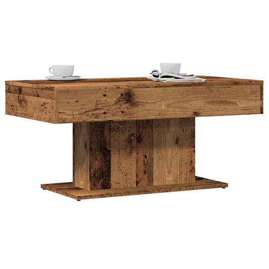 Tavolino da caffè Legno Antico 96x50x45 cm in Legno Multistrato | homemem39