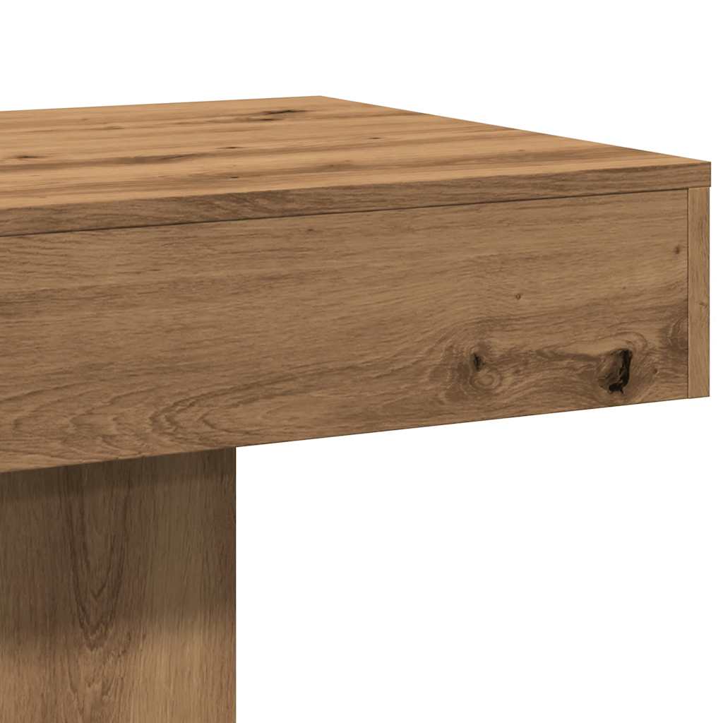 Tavolino da caffè Rovere Artigianale 96x50x45 cm in Legno Multistrato | homemem39