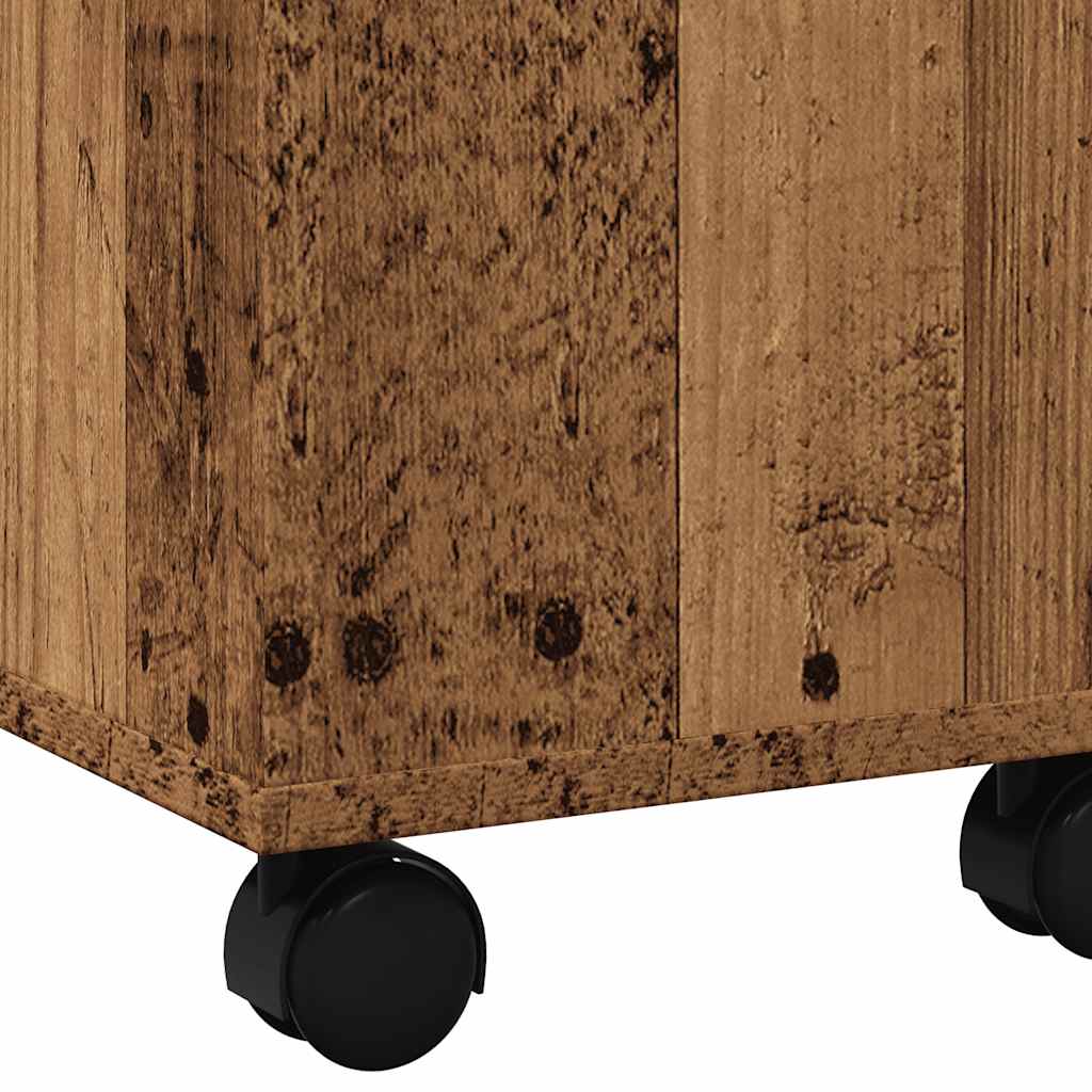 Tavolino da Salotto Legno Antico 60x60x38 cm Legno Multistrato | homemem39