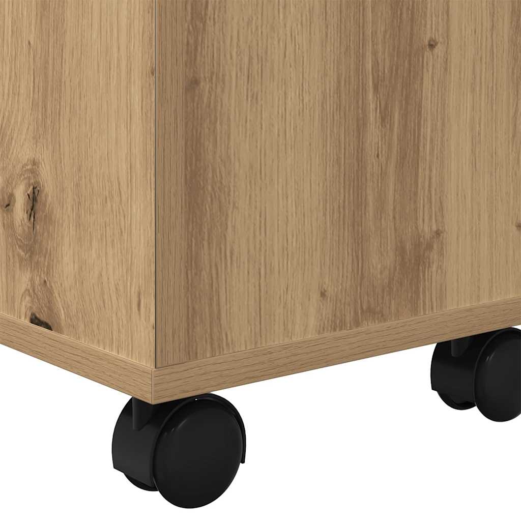 Tavolino Salotto Rovere Artigianale 60x60x38 cm in Truciolato | homemem39