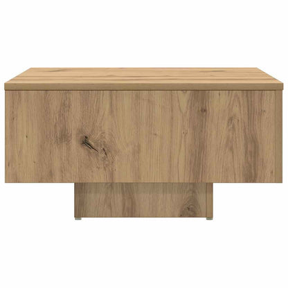 Tavolino da Salotto Rovere Artigianale 60x60x31,5 cm Truciolato