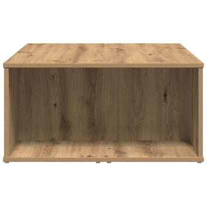 Tavolino da Salotto Rovere Artigianale 90x67x33 cm Truciolato