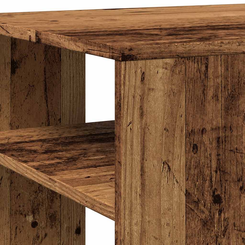 Tavolino Salotto Legno Vecchio 100x50x40 cm Legno Multistrato