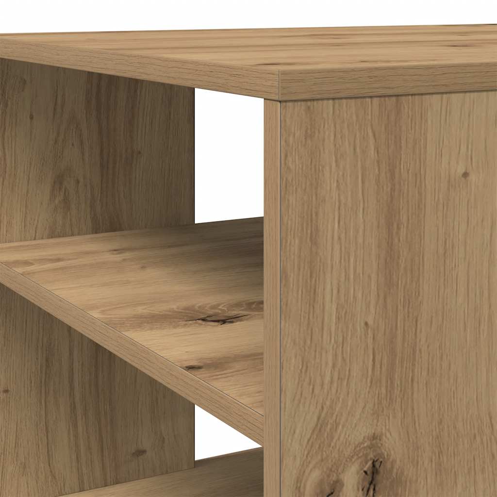 Tavolino Salotto Rovere Artigianale 100x50x40 cm in Truciolato | homemem39