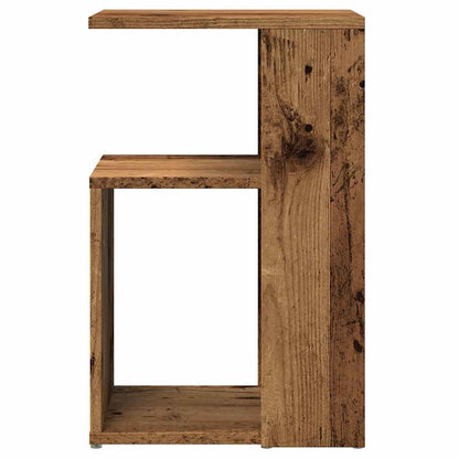 Tavolino da Salotto Legno Antico 36x30x56 cm Legno Multistrato