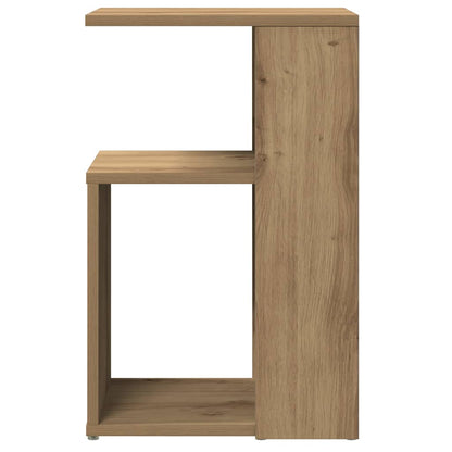 Tavolino da Salotto Rovere Artigianale 36x30x56cm in Truciolato
