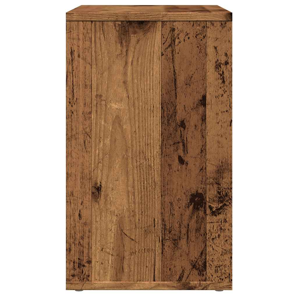 Tavolino Legno Vecchio 50x30x50 cm in Legno Multistrato | homemem39
