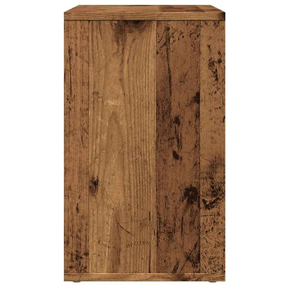 Tavolino Legno Vecchio 50x30x50 cm in Legno Multistrato | homemem39