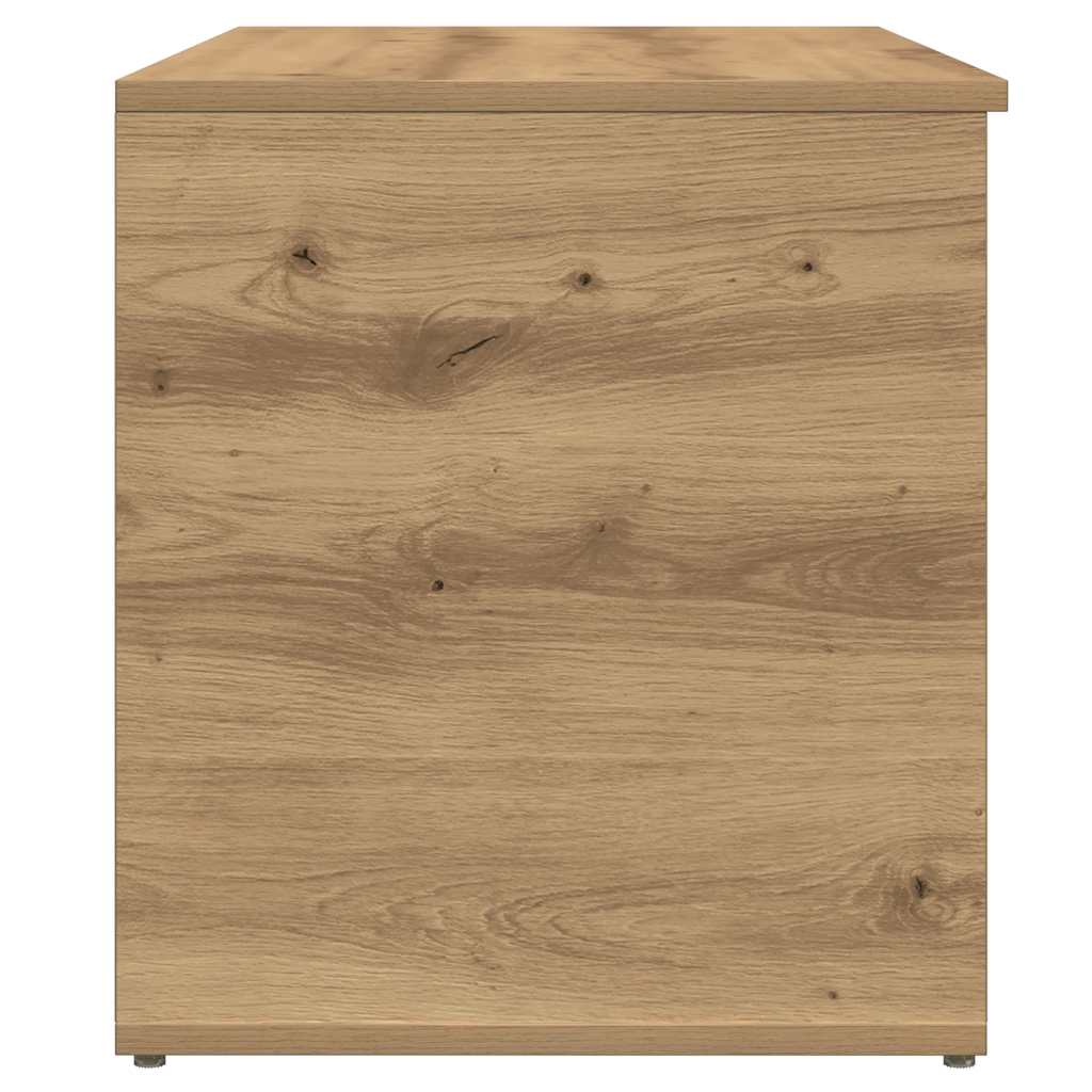 Cassapanca Rovere Artigianale 84x42x46 cm Legno Ingegnerizzato - homemem39