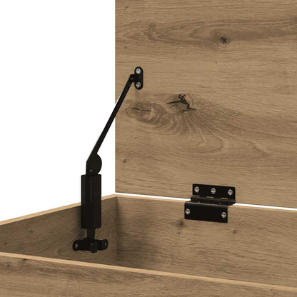 Cassapanca Rovere Artigianale 84x42x46 cm Legno Ingegnerizzato - homemem39