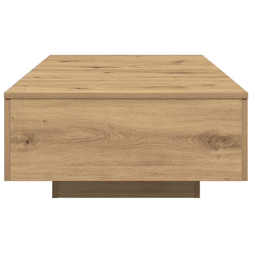 Tavolino da Salotto Rovere Artigianale 90x60x31 cm Truciolato | homemem39