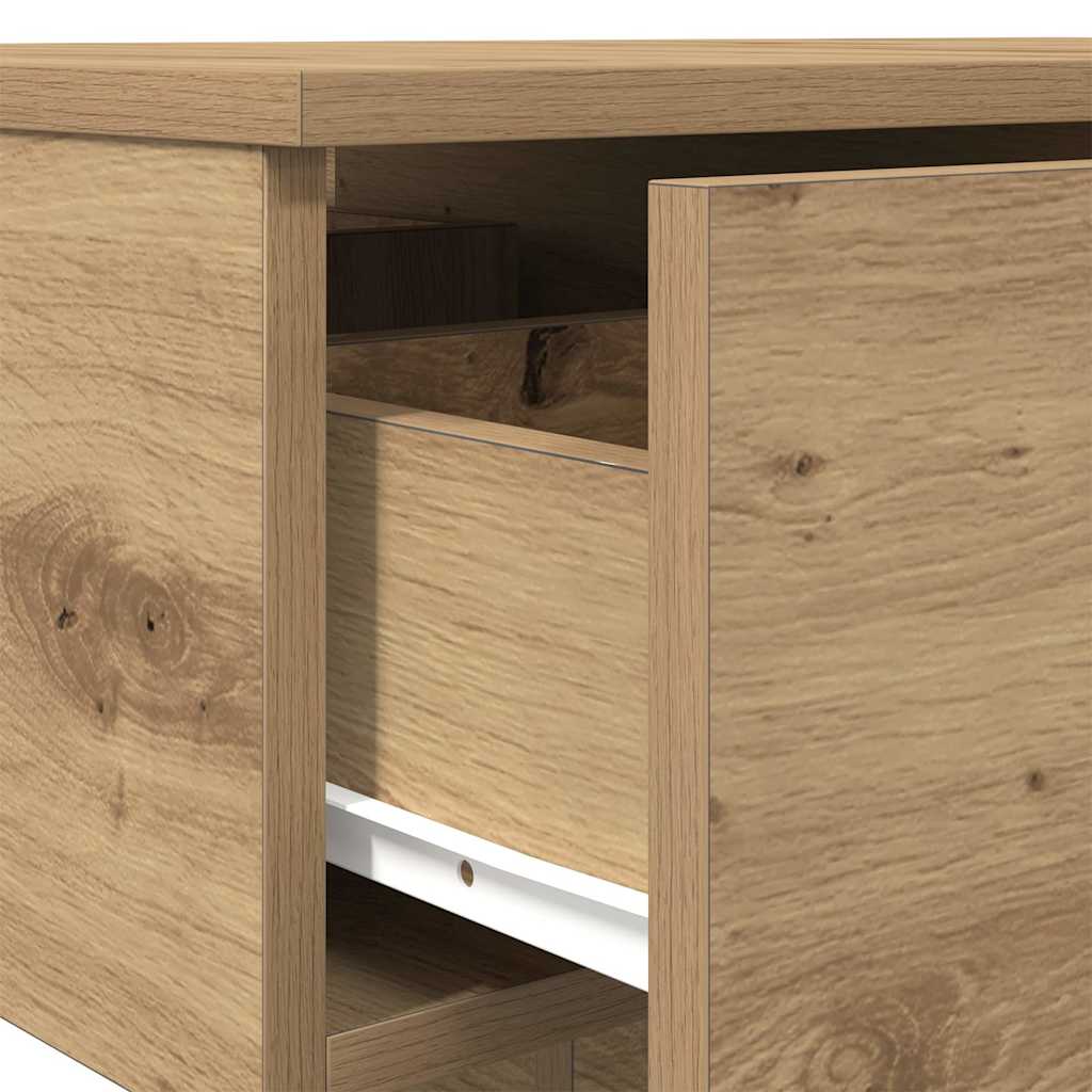 Tavolino da Salotto Rovere Artigianale 90x60x31 cm Truciolato | homemem39