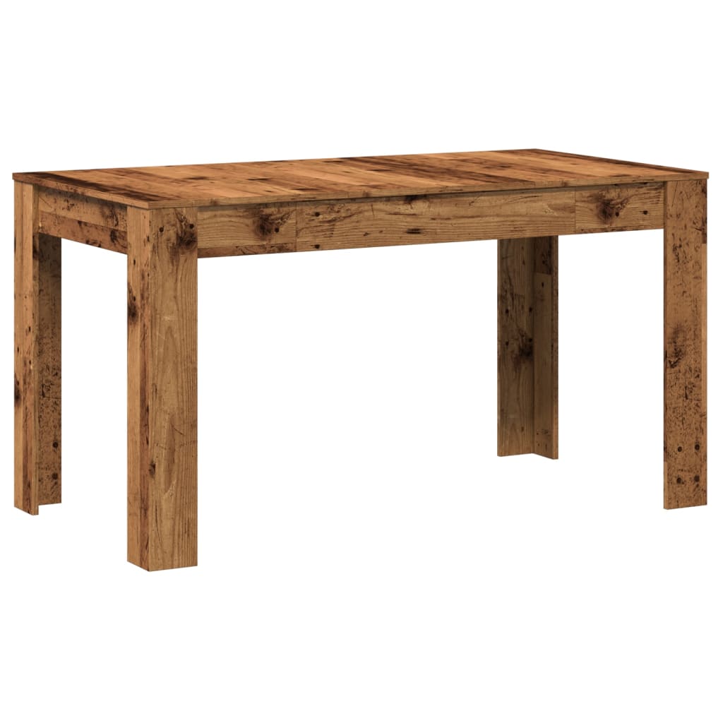 Tavolo da Pranzo Legno Antico 140x74,5x76 cm Legno Multistrato | homemem39