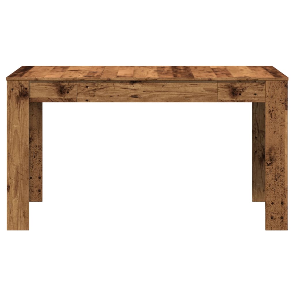 Tavolo da Pranzo Legno Antico 140x74,5x76 cm Legno Multistrato | homemem39