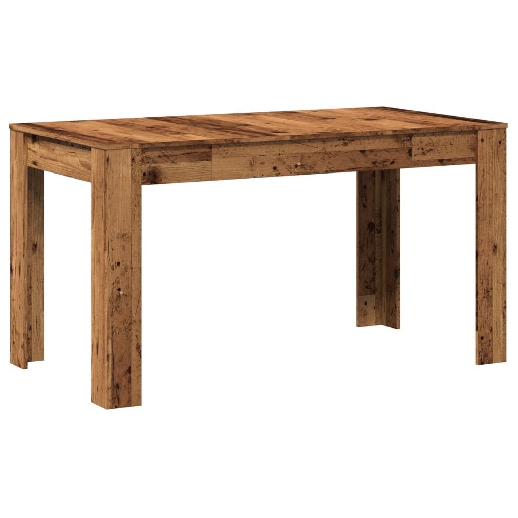 Tavolo da Pranzo Legno Antico 140x74,5x76 cm Legno Multistrato | homemem39
