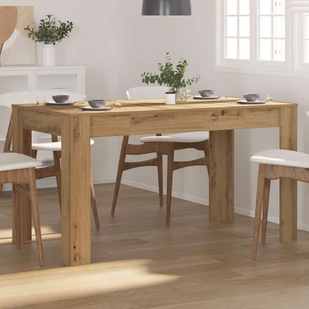Tavolo Pranzo Artigianale 140x74,5x76 cm Legno Multistrato | homemem39