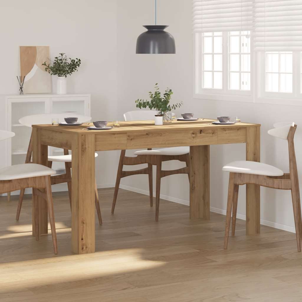 Tavolo Pranzo Artigianale 140x74,5x76 cm Legno Multistrato | homemem39