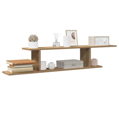 Scaffale TV Parete 125x18x23 cm