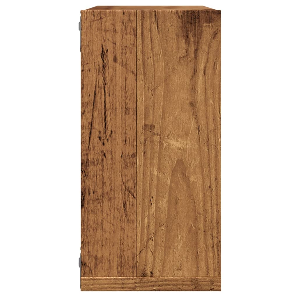 Mensole Parete a Cubo 6 pz Legno Vecchio 30x15x30 cm Truciolato | homemem39