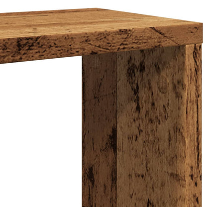 Mensole Parete a Cubo 6 pz Legno Vecchio 30x15x30 cm Truciolato | homemem39