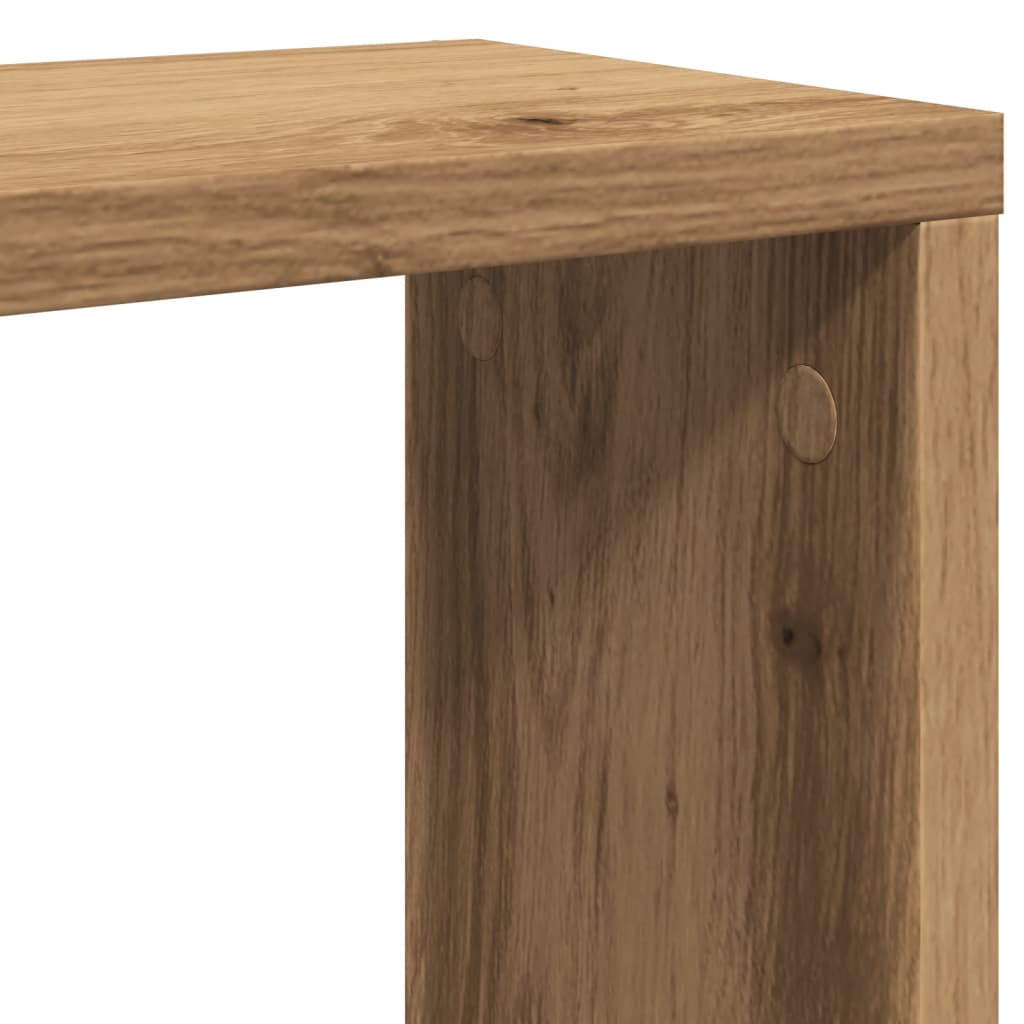 Mensole Parete a Cubo 4 pz Artigianale 30x15x30 cm Truciolato