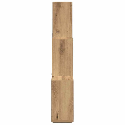 Mensola a Muro a Cubo Artigianale 78x15x93 cm Legno Multistrato | homemem39