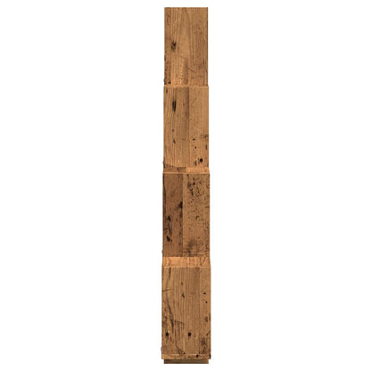 Mensola a Muro a Cubo Antico 90x15x119,5 cm Legno Multistrato | homemem39