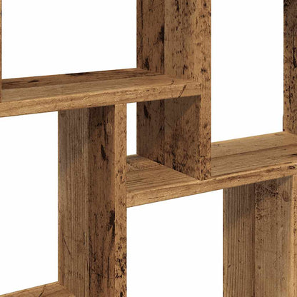 Mensola a Muro a Cubo Antico 90x15x119,5 cm Legno Multistrato | homemem39