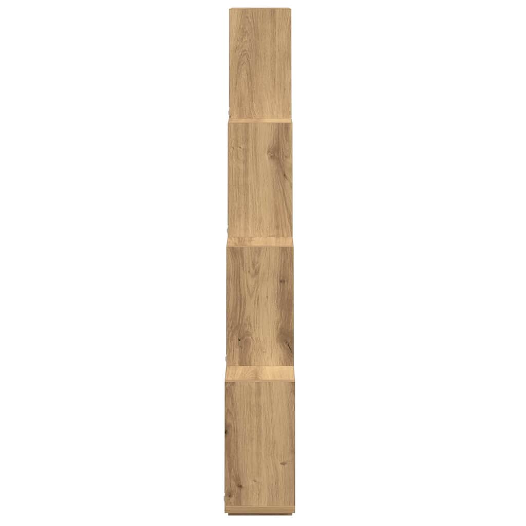 Mensola a Muro Cubo Artigianale 90x15x119,5cm Legno Multistrato