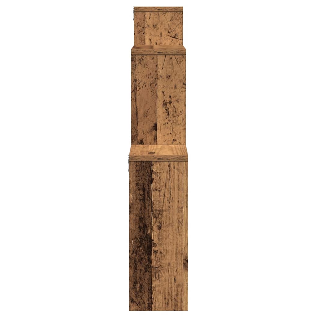 Mensola da Parete Legno Vecchio 80x15x78,5 cm Legno Multistrato | homemem39