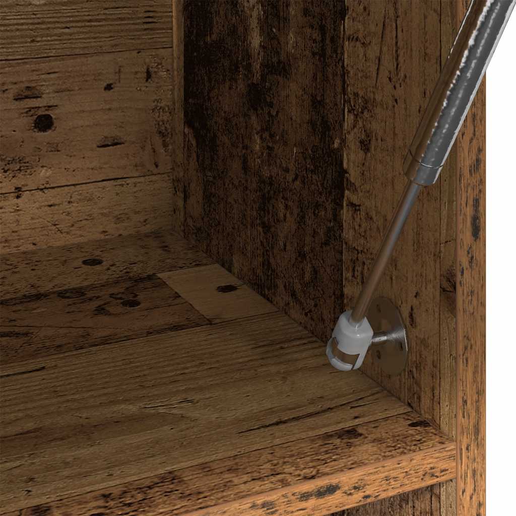 Armadio in Legno Vecchio 100x32,5x35 cm in Legno Multistrato - homemem39