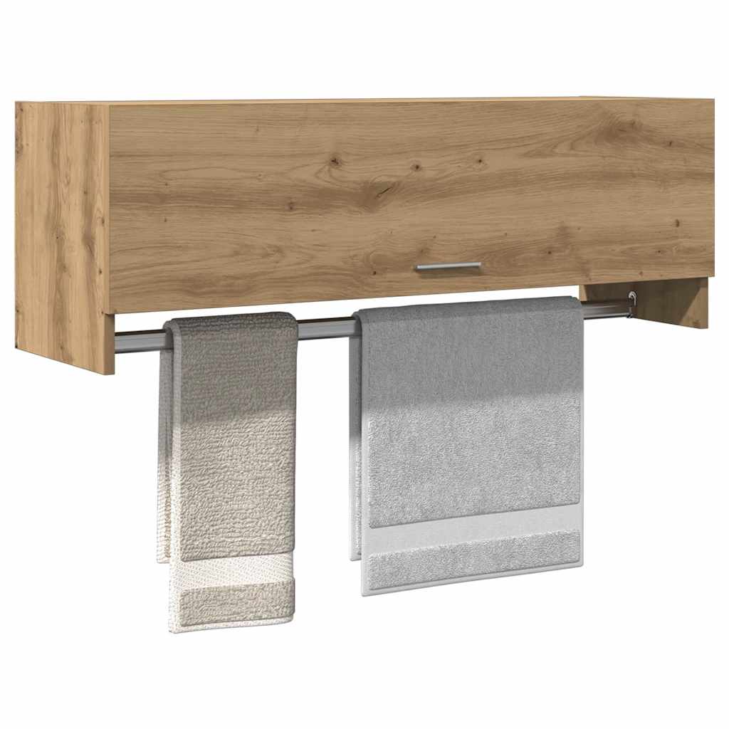 Armadio Rovere Artigianale 100x32,5x35 cm in Truciolato | homemem39