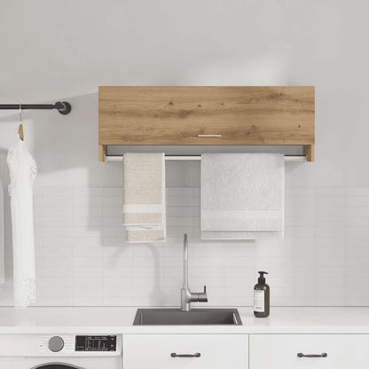 Armadio Rovere Artigianale 100x32,5x35 cm in Truciolato - homemem39