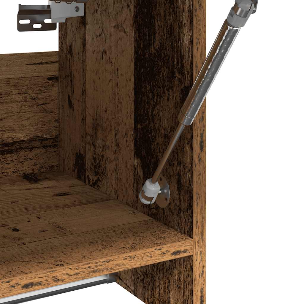 Armadio Legno Vecchio 70x32,5x35 cm in Legno Multistrato - homemem39