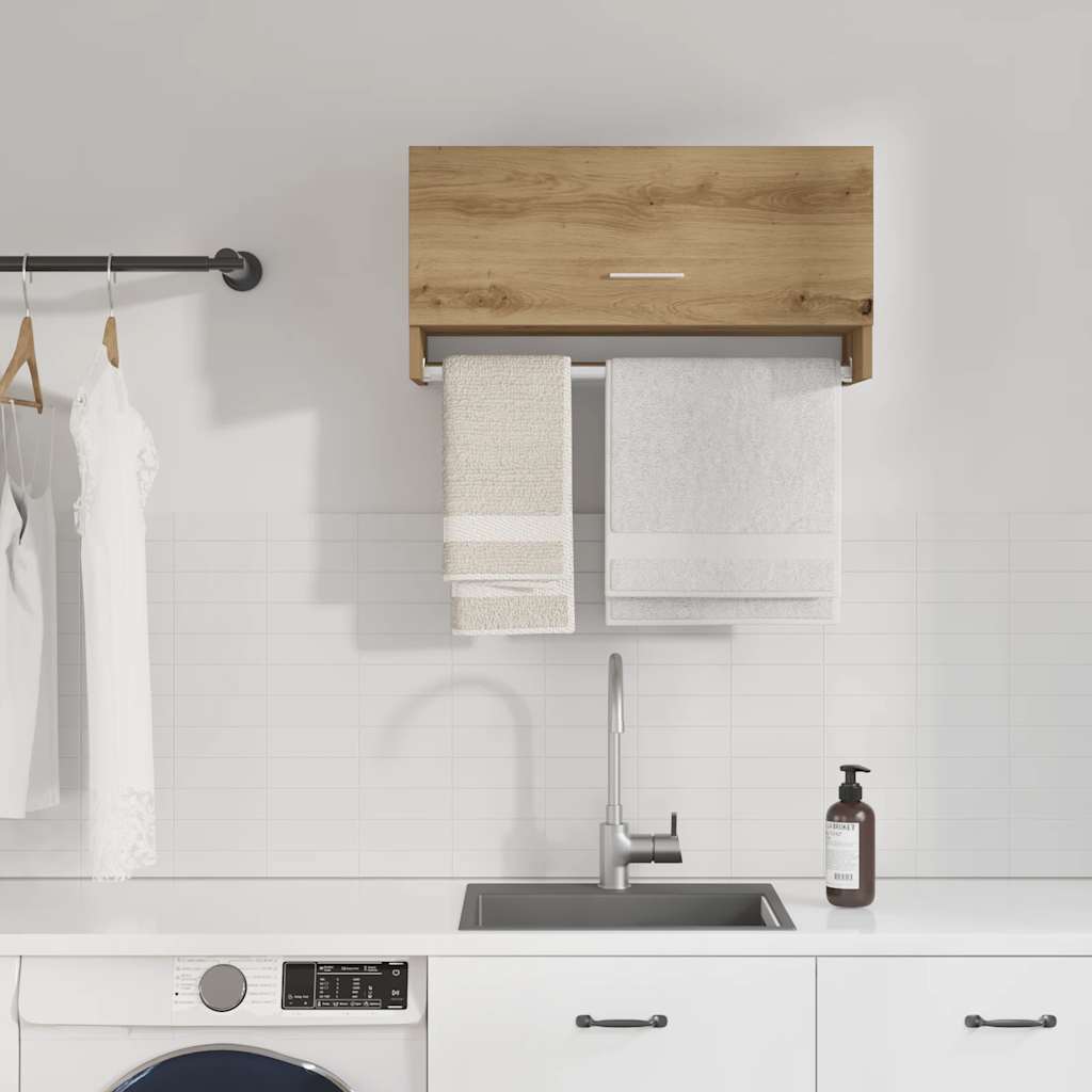 Armadio Rovere Artigianale 70x32,5x35 cm in Truciolato - homemem39