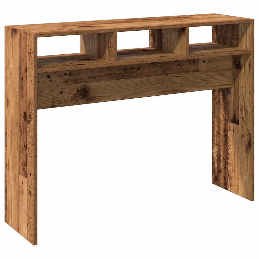 Tavolino Consolle Legno Antico 105x30x80 cm in Truciolato | homemem39