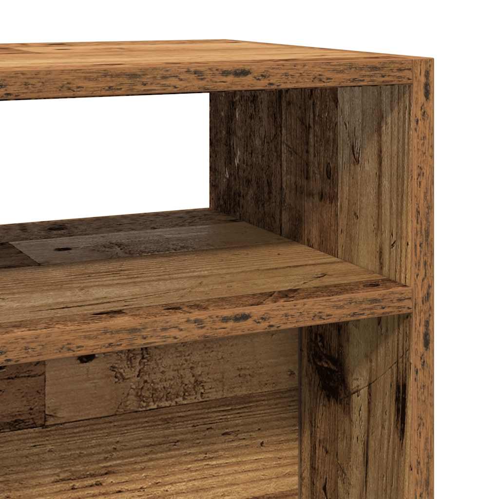 Tavolino Consolle Legno Antico 105x30x80 cm in Truciolato | homemem39