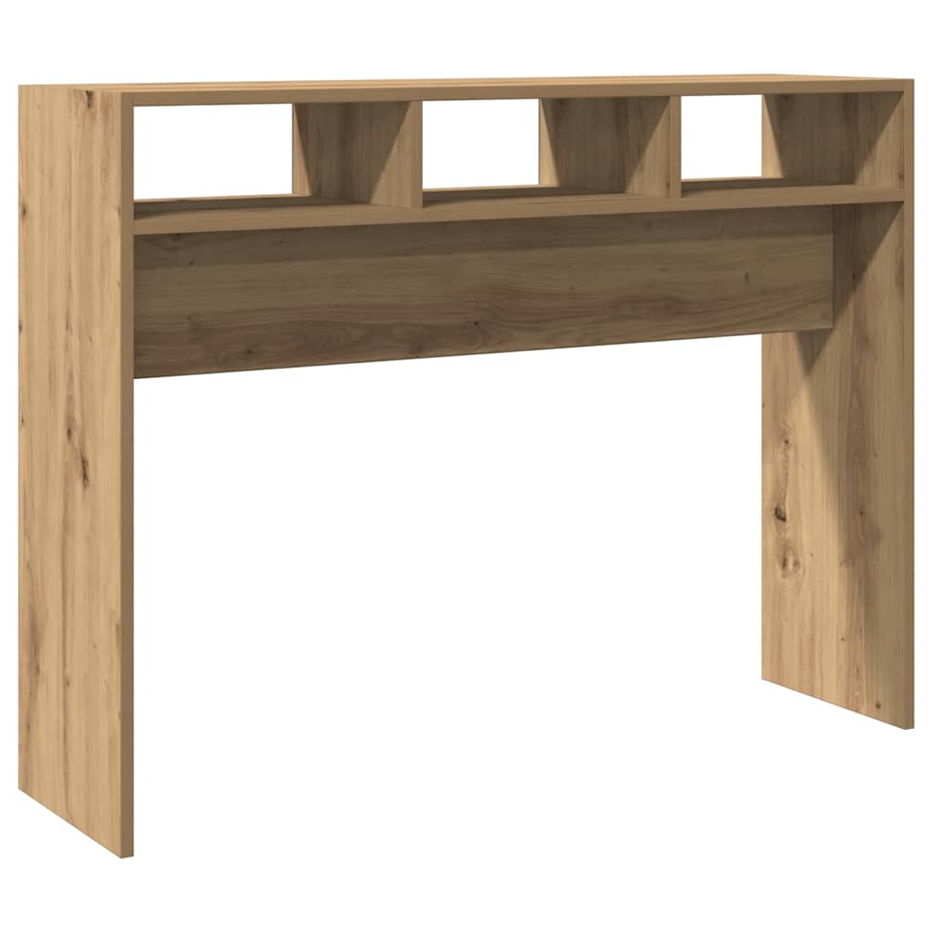Tavolo Consolle Rovere Artigianale 105x30x80 cm in Truciolato | homemem39