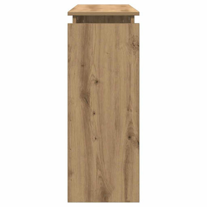 Tavolo Consolle Rovere Artigianale 102x30x80 cm in Truciolato | homemem39