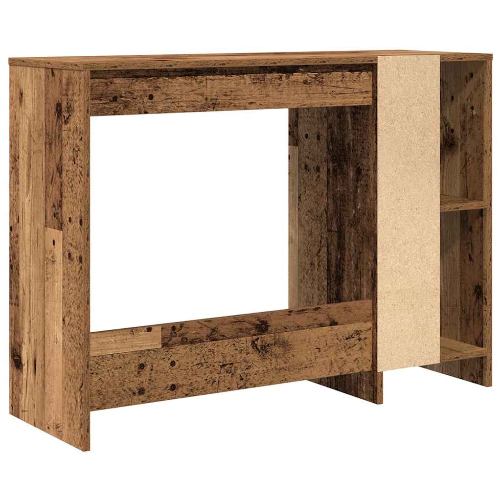 Scrivania Legno Antico 102,5x35x75 cm in Legno Multistrato - homemem39