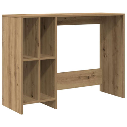 Scrivania Rovere Artigianale 102,5x35x75cm in Legno Multistrato | homemem39