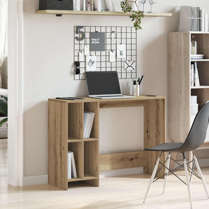 Scrivania Rovere Artigianale 102,5x35x75cm in Legno Multistrato | homemem39