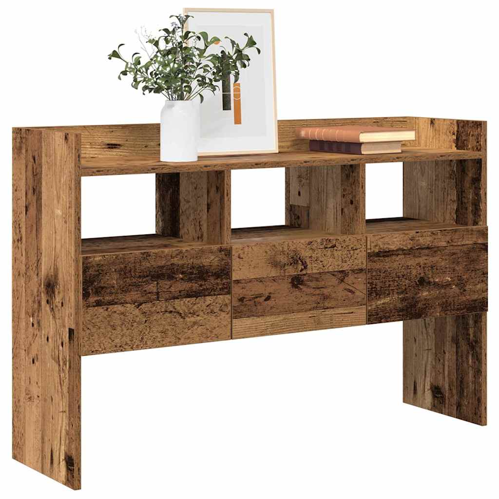 Credenza Legno Vecchio 105x30x70 cm in Legno Multistrato - homemem39