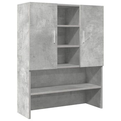 Mobile per Lavatrice Grigio Cemento 70,5x25,5x90 cm | homemem39