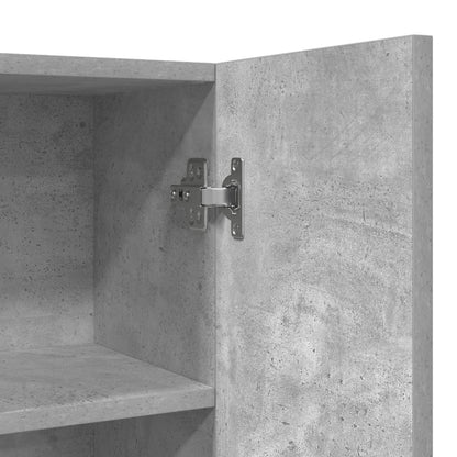 Mobile per Lavatrice Grigio Cemento 70,5x25,5x90 cm | homemem39