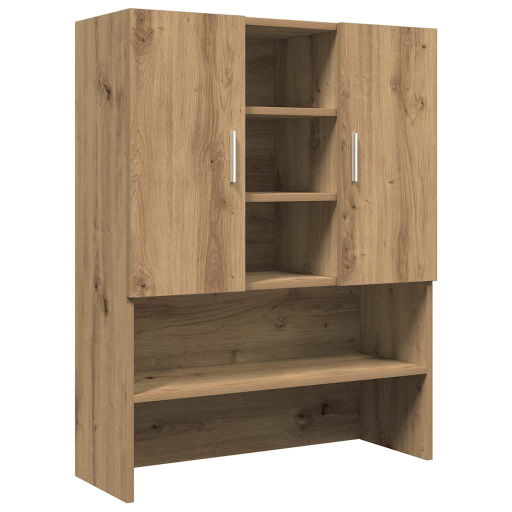 Mobile per Lavatrice Rovere Artigianale 70,5x25,5x90 cm | homemem39