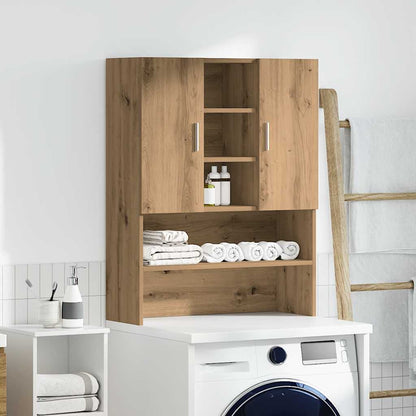Mobile per Lavatrice Rovere Artigianale 70,5x25,5x90 cm