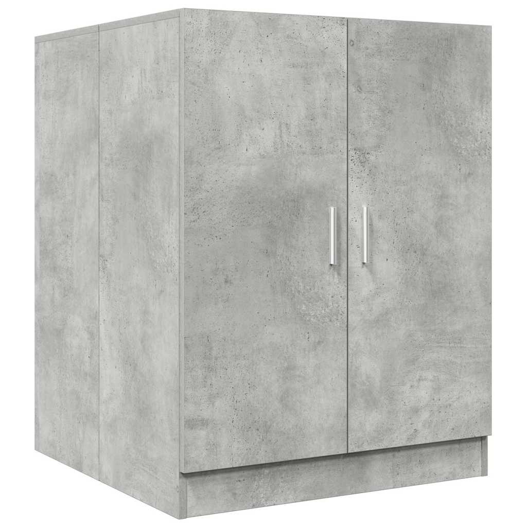Mobile per Lavatrice Grigio Cemento 70,5x71,5x91,5 cm | homemem39