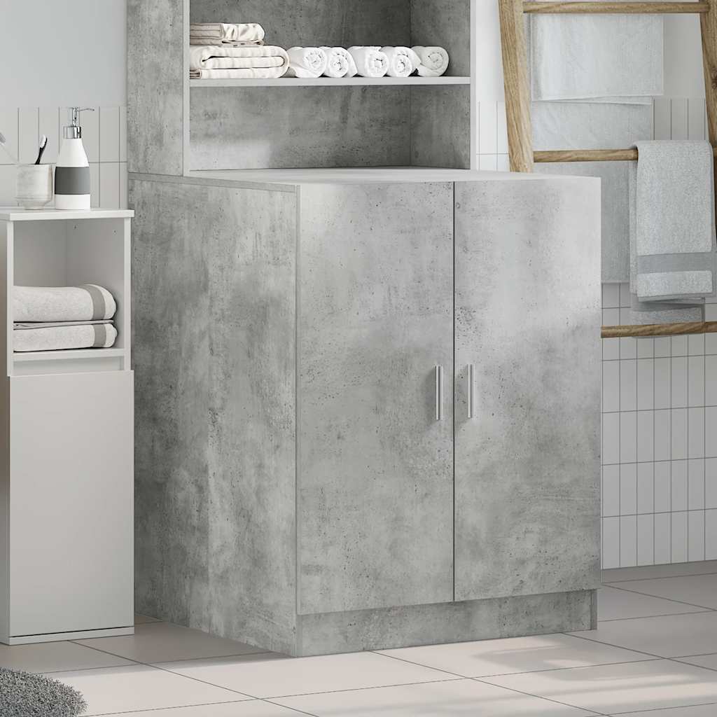 Mobile per Lavatrice Grigio Cemento 70,5x71,5x91,5 cm | homemem39