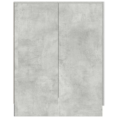 Mobile per Lavatrice Grigio Cemento 70,5x71,5x91,5 cm | homemem39